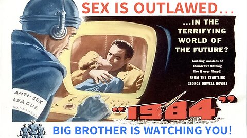 1984 (1956 Full Movie) [COLORIZED] | George Orwell's Classic Dystopian Science.. "Fiction"(?) | NOTE: The Worker-Bee Level Characters in This Film Remind You EXACTLY of Antifa! | #NoBeauty #NoSex #Communism #WereAlmostThere