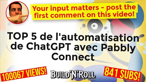 TOP 5 de l'automatisation de ChatGPT avec Pabbly Connect