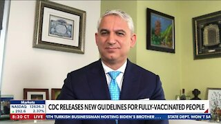 CDC RELEASES NEW GUIDELINES FOR FULLY-VACCINATED PEOPLE