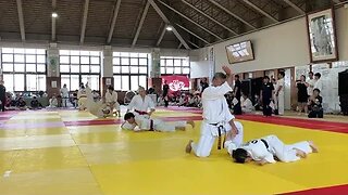 '23第3回WSAF合気道競技世界選手権大会 演武競技 護身の形/座技〜徒手立技１６本 予選 Cコート 1回戦