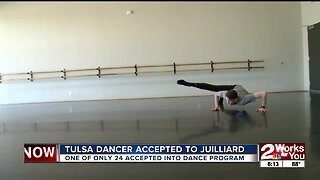 Tulsa dancer accepted to Julliard