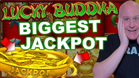 MY BEST JACKPOT ON LUCKY BUDDHA SLOT MACHINE!