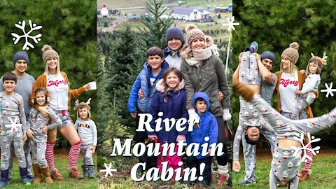 River Mountain Cabin | Frosty's Tree Farm | NC | Travel Vlog