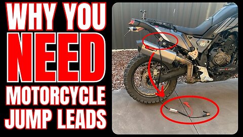 Why you absolutely NEED jump leads for a motorbike