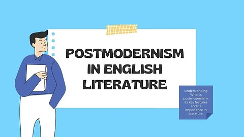 Postmodernism in English Literature