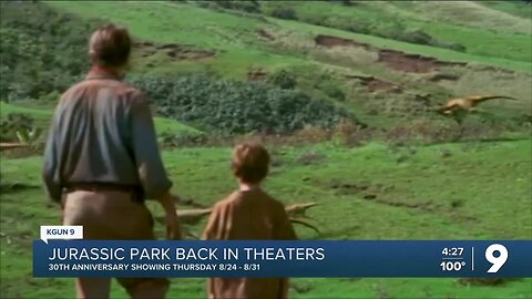 'Jurassic Park' back in theaters