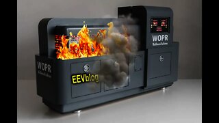 EEVBlog WebNX Data Center Server FIRE!