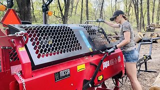 Firewood Production with the Japa 315 Firewood Processor