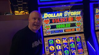 🔴 Chasing Dollar Storm Super Grand 🚀 Live High Limit Slots from Rocky Gap Casino
