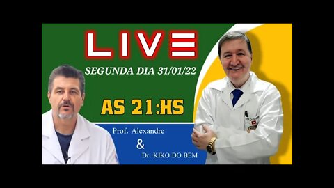 Dr Kiko Do Bem SUPER LIVE qual problema de saúde você tem??? Vou tentar te ajudar...