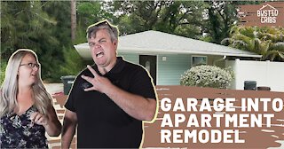 BUSTED CRIBS - BADE HOUSE - "HOUSE HACK" GARAGE INTO APARTMENT REMODEL
