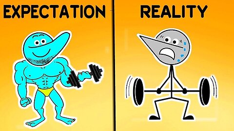 expectation vs reality 😛😛 stick man video in Hindi