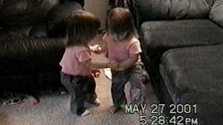 "Twin Toddler Girls Dancing Together: Cuteness Overload"