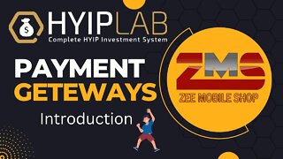 HyipLab Demo Overview Payment Geteway | HyipLab | HyipLab Payment Solution | HyipLab Script | By ZMS