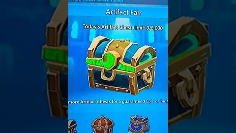Lords Mobile - EPIC Artifact Chest Opening! Look At What I Got! #lordsmobile