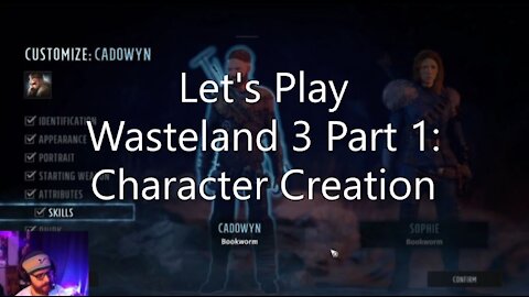 Let's Play Wasteland 3 Part 1: Character Creation