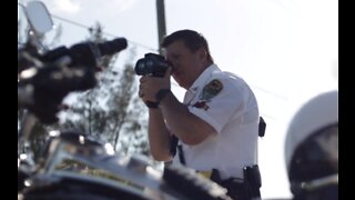 Police stopping school zone speeders