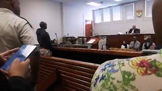 SOUTH Africa - Cape Town - Luyanda Botha in Wynberg Court (Video) (gRi)