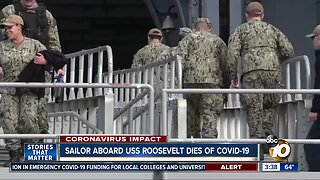 Sailor dies of COVID-19 complications