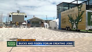 Fiserv Forum, Deer District create 3,000 service industry jobs in first year