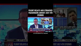 Flight Delays and Stranded Passengers Amidst July 4th Storms