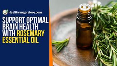 Support optimal brain health with Rosemary Essential Oil