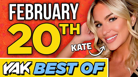 Kate Makes Her Triumphant Return to The Yak | Best of The Yak 2-20-24