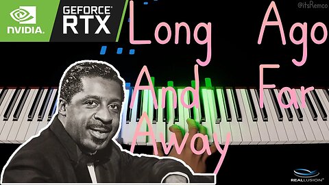 Erroll Garner - Long Ago And Far Away 1951: Concert Creator A.I Chest Cam (Jazz Piano Ballad + Bass)