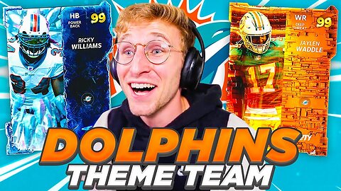 The Miami Dolphins Theme Team!