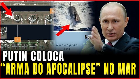 Putin colocou no mar a "Arma do Apocalipse". | Bombardeiros posicionados perto da OTAN