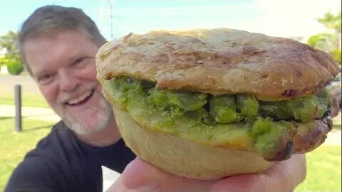 Bros Potato and Peas Meat Pie in Bundaberg