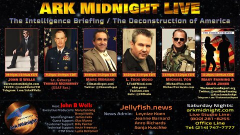The Intelligence Briefing / The Deconstruction of America - John B Wells LIVE