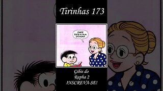 Tirinhas da Turma da Mônica nº 173 | Gibis do Rapha 2