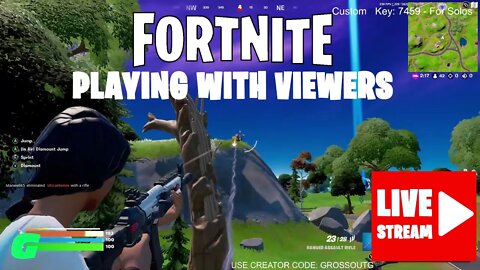 Fortnite Pro Lobby - Playing With Viewers #fortnite #scrims #season3