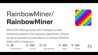 How I Have RainbowMiner Configured