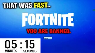 First To Get Banned Wins $10,000 - Fortnite