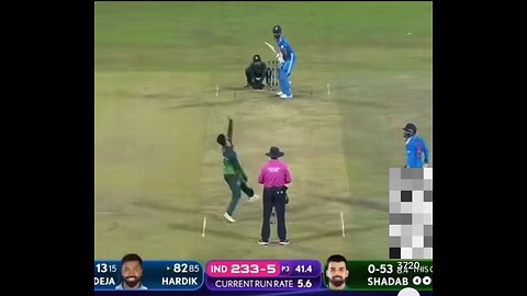 Pak Vs Ind | 6th Wicket | Hardik Pandya Bold By Shaheen Afridi