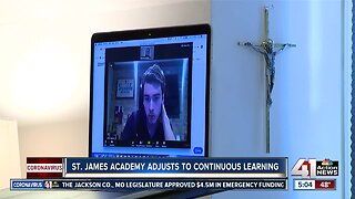 St. James Academy adjusts to continuous learning