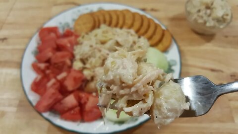 Granny's Chicken Salad - Leftover or Canned Chicken Recipe - The Hillbilly Kitchen