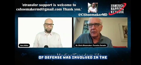 Dr. Chris Shoemaker: "The UNITED STATES Corporation's Department of Defense was involved in the creation of the vaccine"