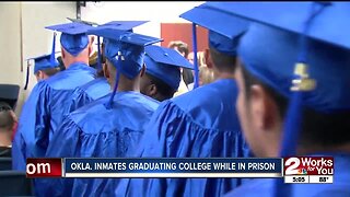 More than 70 inmates graduate with college degrees at Dick Conner prison