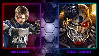 Mugen: Leon Kennedy vs Cyborg Superman