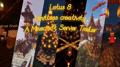 Lotus 8 Minecraft Trailer | The Next Best Cross Plat Server