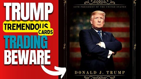 Trump Tremendous US President Donald Trump Tremendous Trading Card 2024 Review