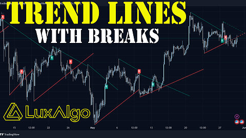 Trendlines with Breaks by LuxAlgo TradingView Indicator - Trendlines Trading Strategy