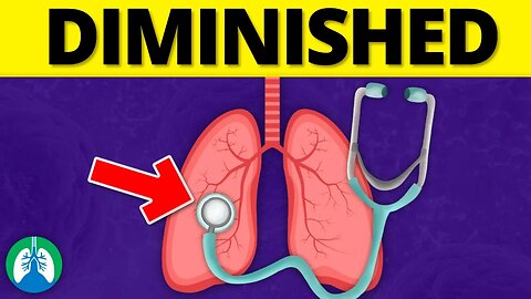Diminished Breath Sounds (Medical Definition) | Quick Explainer Video