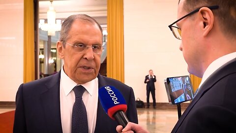 S. Lavrov - When top officials of states allow themselves to lie - ENG SUB