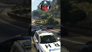 Cop Loses Control of Car
