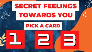 What they secretly think about you 😳❤ PICK A CARD