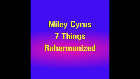 Miley Cyrus - 7 Things (Metal Version)